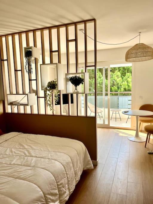 Calme Avec Vue Sur Un Grand Pin Parasol Appartement Cannes